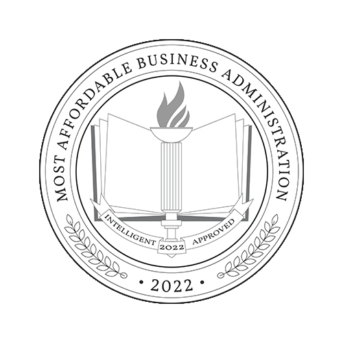 Most affordable business programs badge