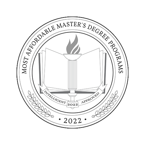 most affordable masters degrees badge