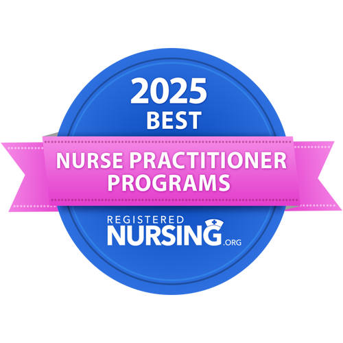 Registered Nursing 2025 Best Nurse Practitioner Programs logo
