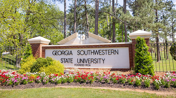 GSW entrance sign