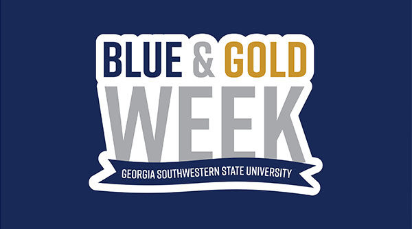 Blue and Gold week logo