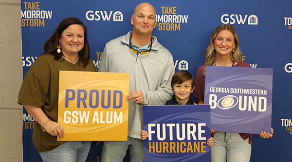 Family at Preview Day