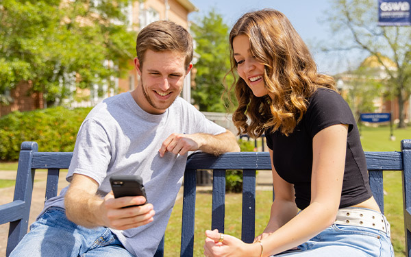Students viewing online