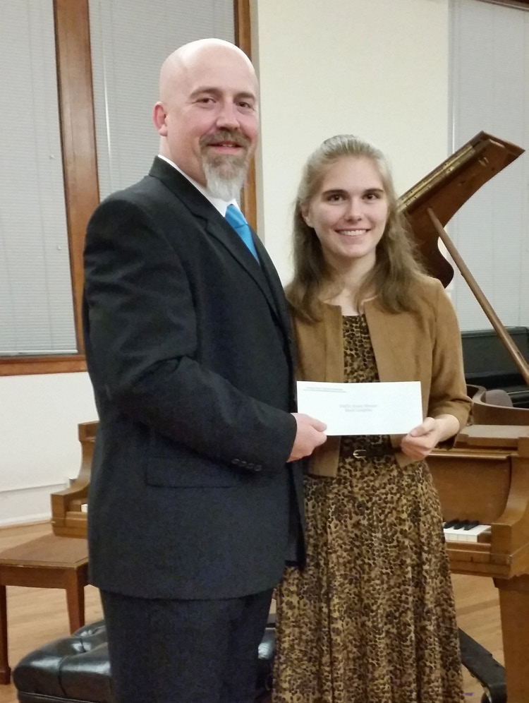 Mark Laughlin and students