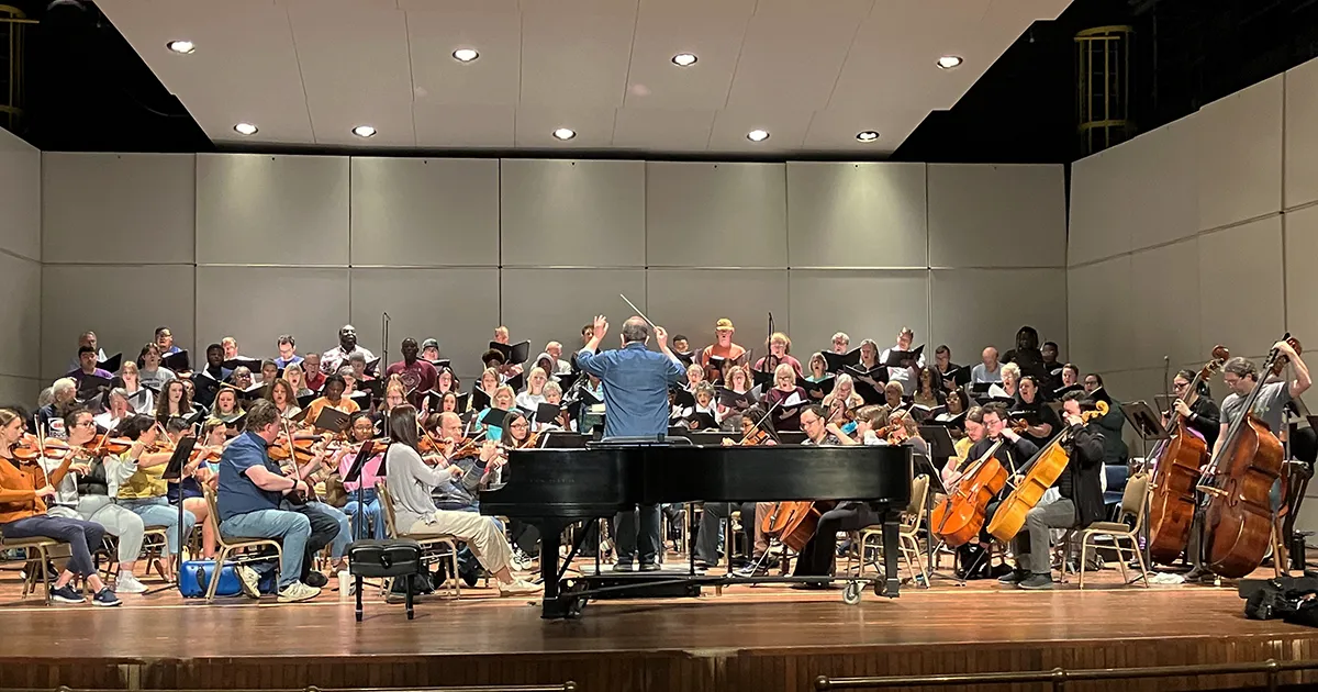 orchestra rehearsal 