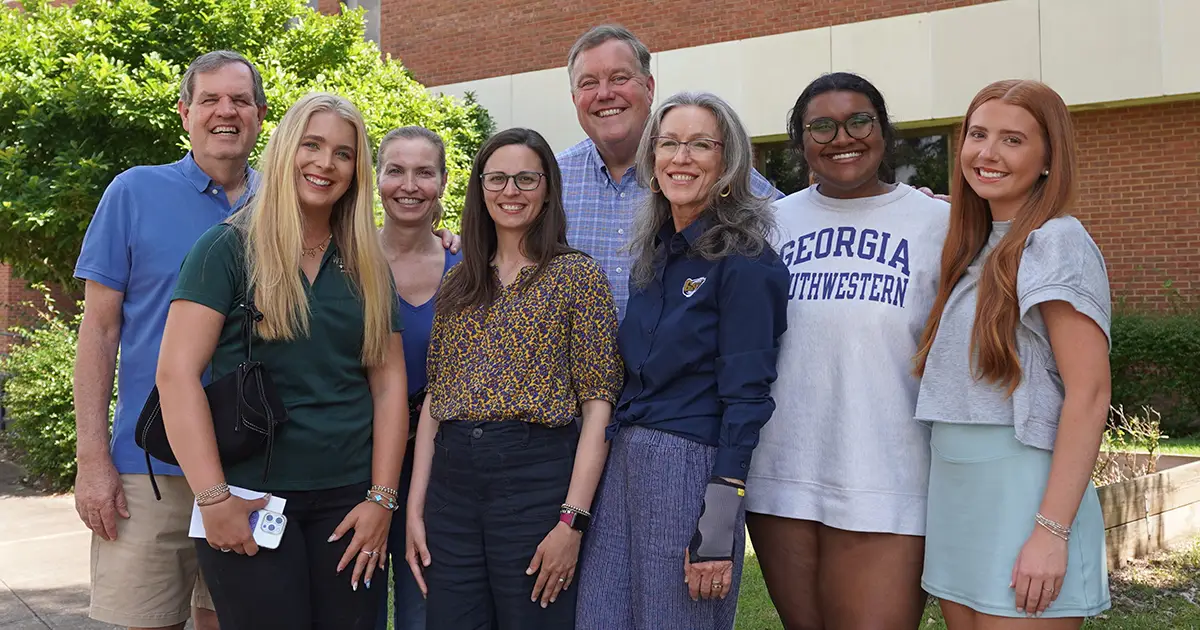 faculty and members of Accounting Club