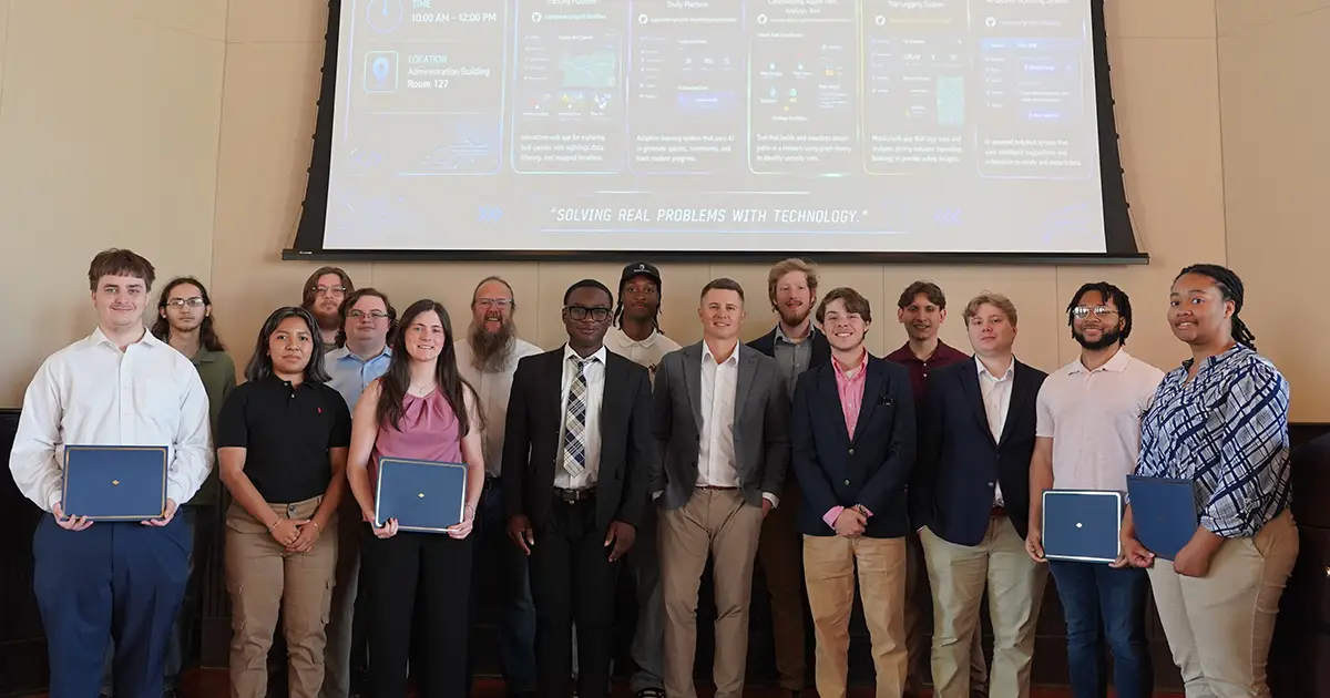 group of students and faculty