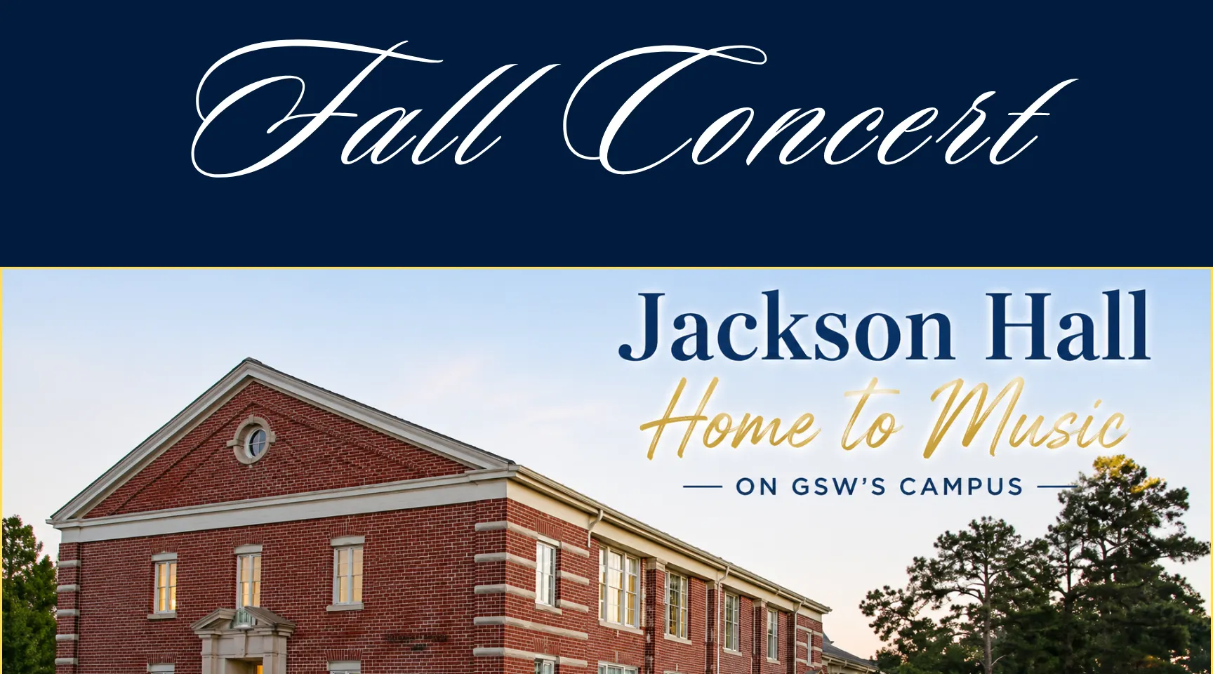 Fall Showcase Concert