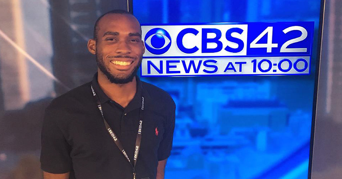 Chris Avery at TV station
