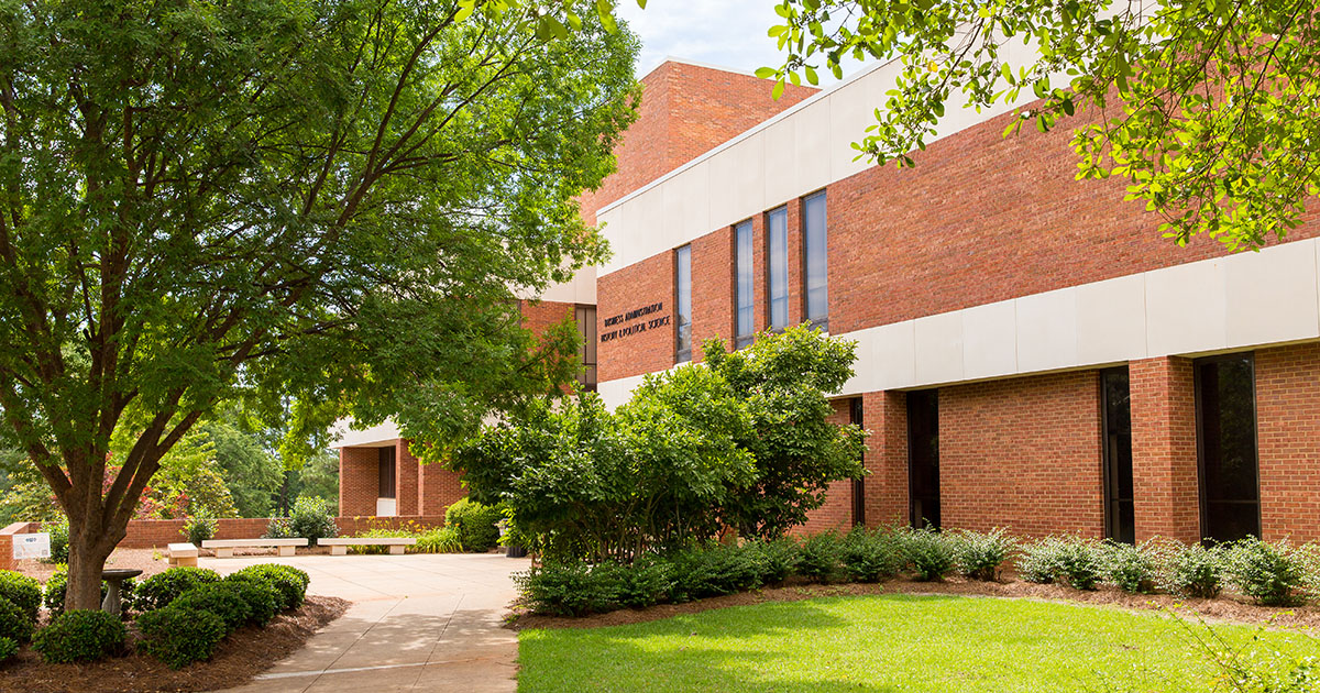 Business, History, and Political Science building exterior