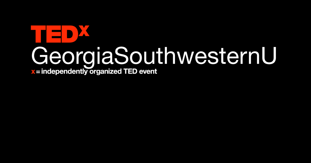 TEDxGeorgiaSouthwesternU Logo