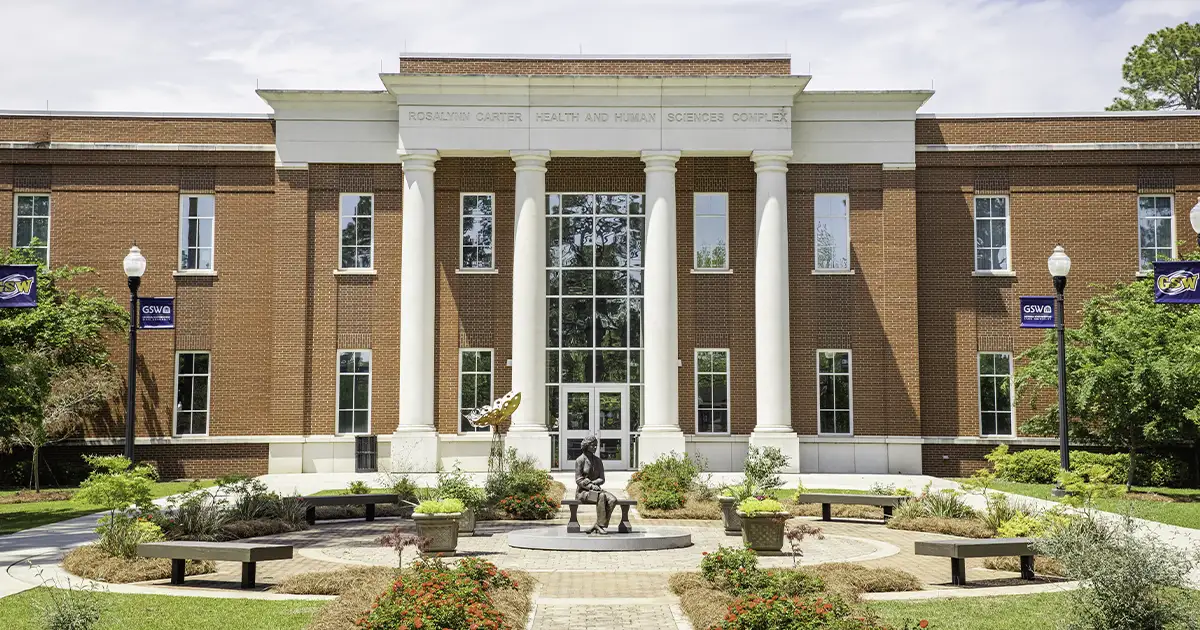 Carter I Building, location of Wreath-laying Service