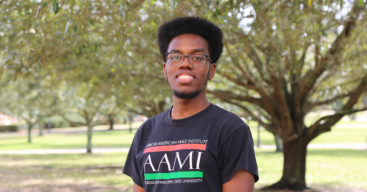 headshot of student K.J. Daniel