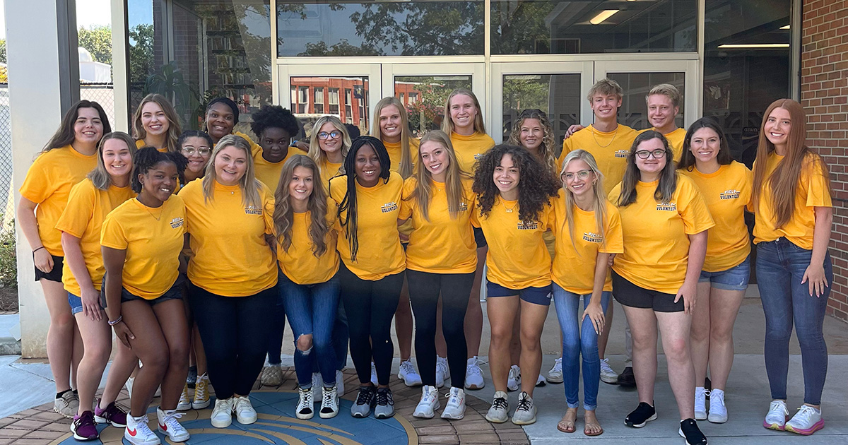 Group of 2023 President Jimmy Carter Leadership Program students