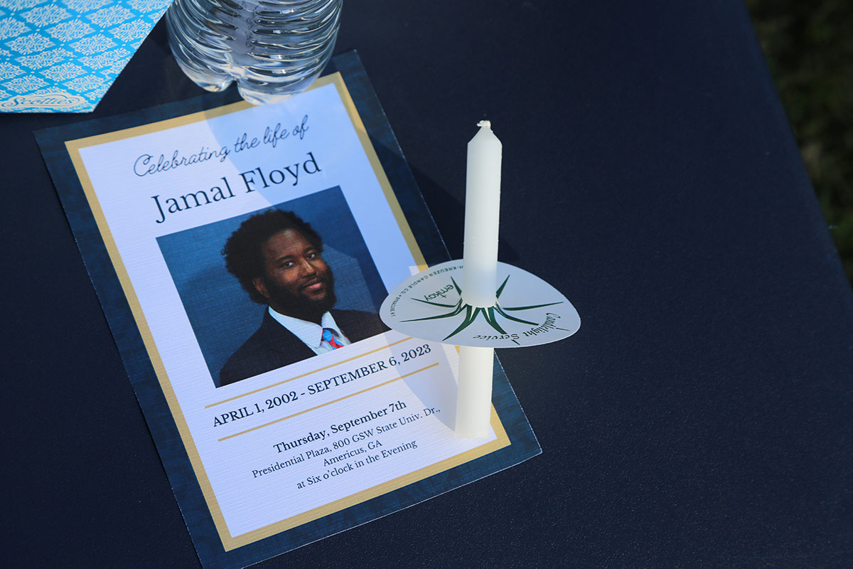 Jamal Floyd vigil