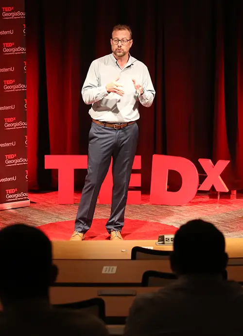 John Schroeder speaking