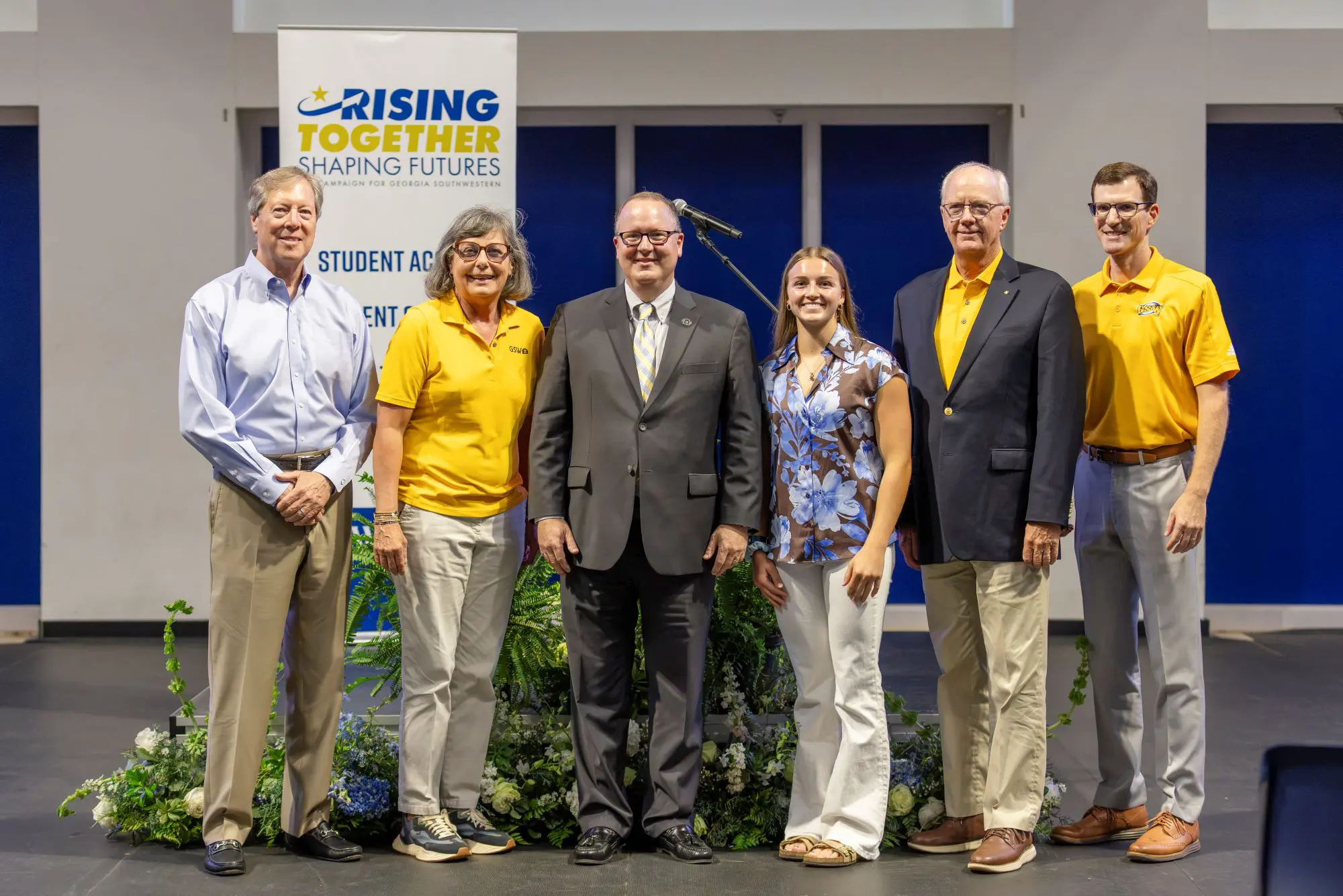 Speakers at Campaign Launch standing together for a photo